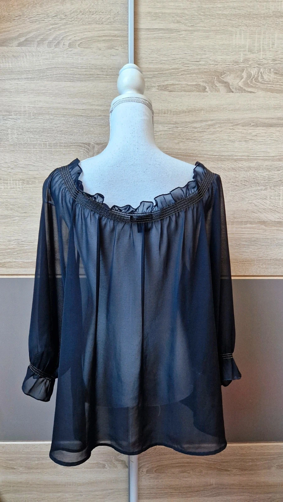 Blusa transparente – photo 3